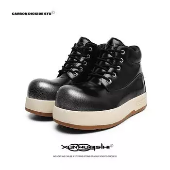 Кожаные ботинки Martin версии Q: Красочные, на толстой подошве, в британском стиле для мужчин и женщин Women 37