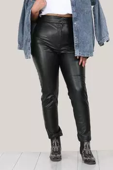 Кожаные брюки больших размеров