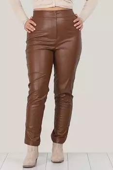 Кожаные брюки больших размеров