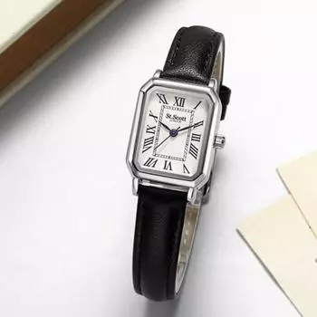 Кожаные часы Saint Scott ST5088SWBK Brenta