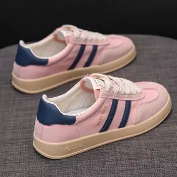 Кожаные дышащие летние туфли для моральной подготовки, женские туфли на плоской подошве Forrest Gump, новые маленькие белые туфли, повседневная обувь для сноуборда 35