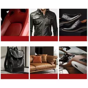 Кожаные изделия Крем-восстановитель кожи Бальзам для восстановления цвета кожи для автомобиля Кондиционер для кожи Принадлежности для окраски кожаной мебели белый