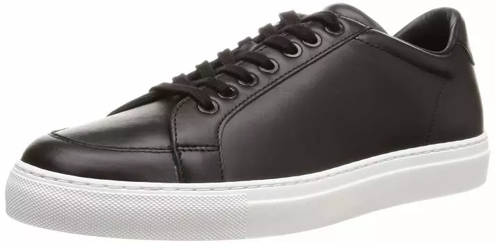 Кожаные кроссовки Черные см [Pantoforadoro] PDO-TSL20 27.0 чёрный