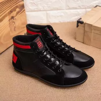 Кожаные мужские ботинки на шнуровке, уличные, модная дизайнерская обувь, мужские ботильоны, мужские прогулочные ботинки, мужские туфли на плоской подошве, дышащие, мужские ботинки 7