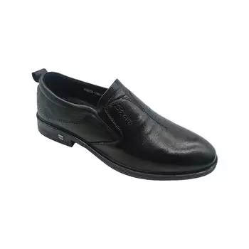 Кожаные мужские кожаные туфли, классические туфли, манжеты, мужские туфли, повседневные кожаные туфли на все времена 828201 38 чёрный