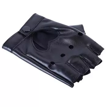 Кожаные перчатки Guantes Mujer для женщин, девочек, красные, черные, белые, любящие перчатки в форме сердца для женщин чёрный