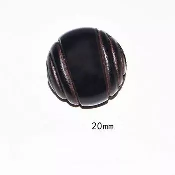 Кожаные пуговицы Высококачественные пуговицы Круглые мужские и женские пуговицы для пальто Кожаные пуговицы в стиле ретро Пуговицы для костюмов Пуговицы для тренча YR-bread 2 #brown