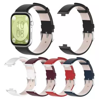 Кожаные ремешки для часов Ремешок для часов Fit 3 Повседневный деловой ремешок для часов шириной 20 мм белый