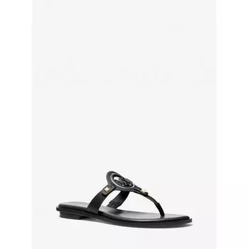 КОЖАНЫЕ САНДАЛИИ MICHAEL KORS AUBREY 49R4AUFA1L1 ЧЕРНЫЕ