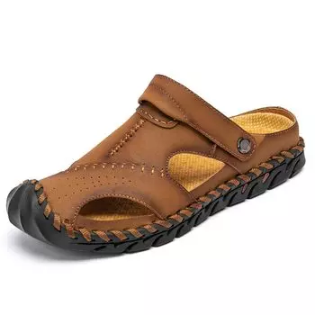 Кожаные сандалии Outdoor Khaki [STRDEOUT] Мужские сандалии, Спортивные, На открытом воздухе, Мужские сандалии, Сандалии, Мужские, Офисные, Стильные, Летние, Обувь, Стильные, Кемпинг,
