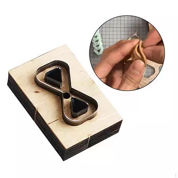 Кожаные штампы для резаков, инструменты для деревянных штампов, прочные и многоразовые Small