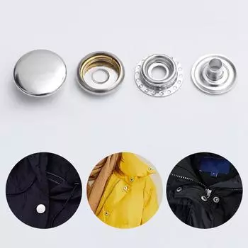 Кожаные швейные принадлежности Кнопки для одежды Застежки для одежды Металлические кнопки для самостоятельного изготовления 20mm