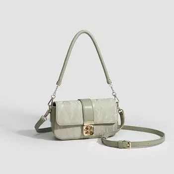 Кожаные сумки через плечо для женщин Роскошные дизайнерские сумки через плечо и кошельки Премиальные кожаные сумки (20cm<Max Length<30cm)