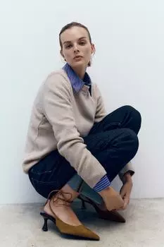 КОЖАНЫЕ ТУФЛИ НА ШНУРОВКЕ