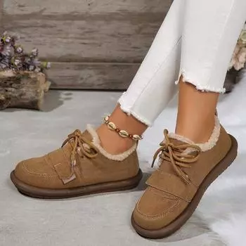 Кожаные винтажные женские туфли ручной работы, пуховые теплые зимние сапоги, высококачественные женские сапоги, ботинки на платформе, обувь для женщин 35 верблюд