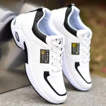 Кожаные водонепроницаемые туфли, модные повседневные студенческие туфли для сноуборда 38