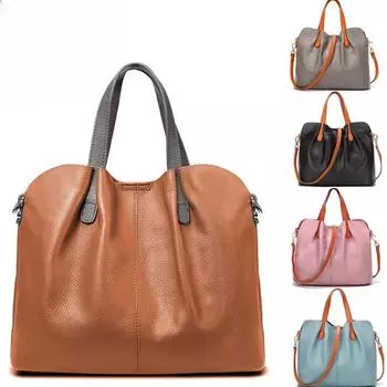 Кожаные женские сумки, летние переносные сумки-ведра, нишевый High-End Sense, большая вместимость, модные повседневные сумки для женщин