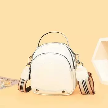 Кожаные женские сумки, вместительные портативные маленькие сумки, модные и стильные сумки-мессенджеры из коровьей кожи первого слоя, простые