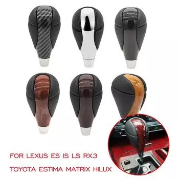 Кожаный автоматический шарик для ручки переключения передач для Lexus Toyota RX350 RX450h IS250 IS350 ES300 ES350 GS300 GS350 LS460