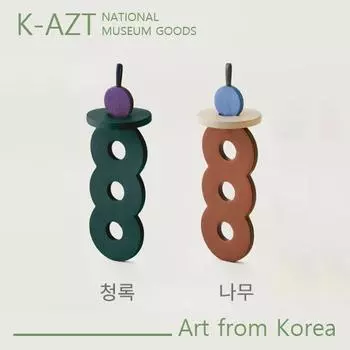 Кожаный брелок-подвеска Хангыль – издание «Хахаха» – MU:DS 2023 Избранный дизайн Cheongnok