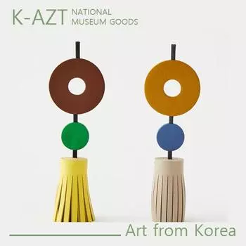 Кожаный брелок-подвеска Хангыль – версия «Ieeng» – MU:DS 2023 Избранный дизайн Namu