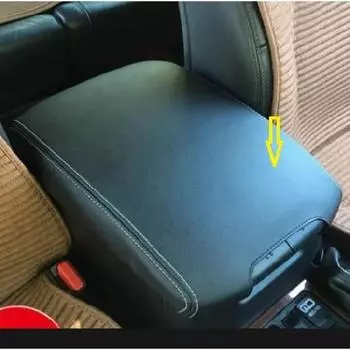 Кожаный центральный подлокотник из микрофибры для Toyota Land Cruiser 120 Prado 120 2003 2004 2006 2007 2008 2009 Автомобильные аксессуары