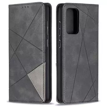 Кожаный чехол-бумажник с магнитом для Samsung Galaxy A53 A52s 5G, чехол-книжка A52 A22S A32 A12 A33 A03 A73, обложка книги A 72 52 A23 13 22 S Galaxy A02S чёрный