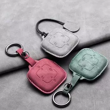 Кожаный чехол для автомобильного дистанционного ключа с 4 кнопками для Zeekr 001 X 2021 2022 2023 для Zeekr 001 009 с полной защитой, брелок для ключей A1