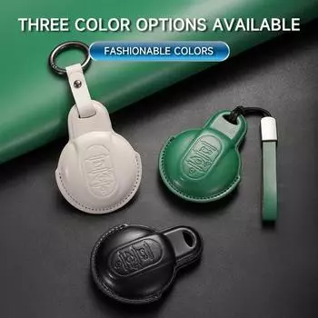Кожаный чехол для автомобильного ключа для BMW MINI COOPER S ONE JCW F54 F55 F56 F57 F60 CLUBMAN COUNTRYMAN держатель для дистанционного брелока чехол для ключей