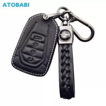 Кожаный чехол для автомобильных ключей, дистанционный брелок, защитный чехол, брелок, автомобильные аксессуары для Isuzu X Series DMAX D-Max X-Terrain Pickup 2020 2021 2022 MU-X LS-T