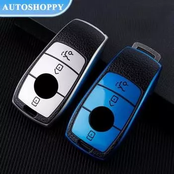 Кожаный чехол для дистанционного ключа из ТПУ для Mercedes Benz ACESG GLS CLA Class W213 W177 W205 W222 X167 W176 AMG, аксессуары красный