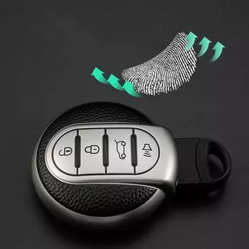 Кожаный чехол для дистанционного ключа из ТПУ для BMW Mini COOPERS ONE JCW F56 F55 F54 F57 F60 R55 R56 R57 R58 R59 R60 S Roadster Key Case красный