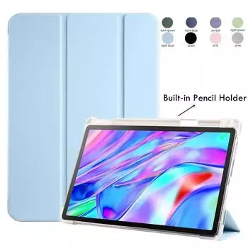 Кожаный чехол для Huawei MatePad Pro 13.2, чехол с держателем для карандашей, прозрачный мягкий чехол для Huawei MatePad Pro 13 2, чехол PCE-W30, чехол для планшета MatePad Pro 13.2 мятный зеленый
