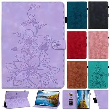 Кожаный чехол для iPad Air 12 Air 13 10.5 Чехол для iPad 5th 6th 7th 8th 9th Gen Чехол для iPad 10.9 2022 Pro 11 2024 9.7 2018 Mini5 4 Чехол iPad 10th 2022 10.9 чёрный