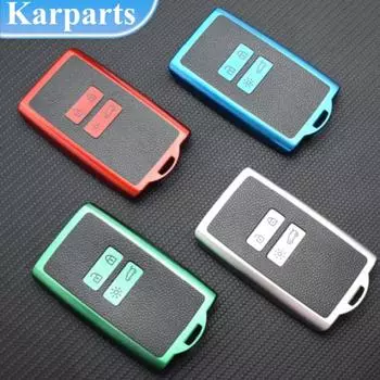 Кожаный чехол для ключей из ТПУ для Renault Captur Koleos Kadjar Arkana Megane Dacia Duster Sandero Stepway, умный чехол с дистанционным управлением синий