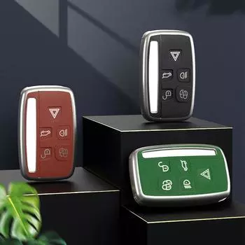 Кожаный чехол для ключей из ТПУ для Land Rover A9 Range Rover Sport Evoque Freelander 2 Velar Jaguar XE XJ XJL XF E-PACE