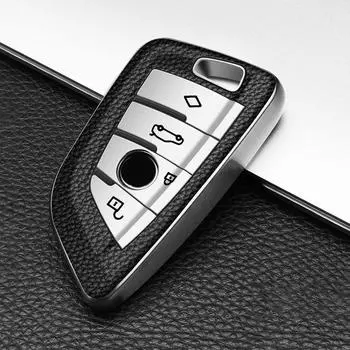 Кожаный чехол для ключей из ТПУ с дистанционным управлением для Bmw G30 F30 F20 F10 X1 2 серии 1 3 5 6 7 X3 X2 X6 X5 X6 X4 Z4 M5, чехол для ключей автомобиля без ключа красный