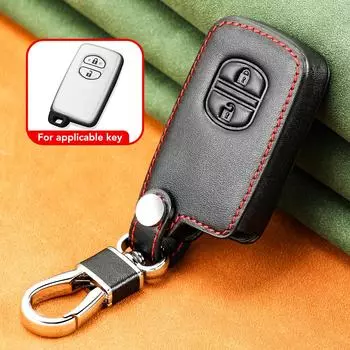 Кожаный чехол для ключей от автомобиля для Toyota Land Cruiser Prado 150 Camry Prius Crown для Subaru 2013 2014 Foreste Outback XV Legacy