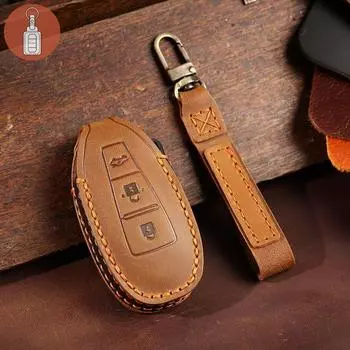 Кожаный чехол для ключей от машины, чехол для Suzuki Kizashi Swift SX4 S Cross Baleno Ciaz, брелок-держатель, брелок в виде ракушки, защитная пленка чёрный
