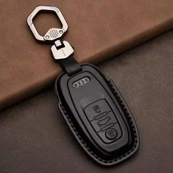 Кожаный чехол для ключей от машины для A4 A4L A5 Q5 Q7 TT 2016 2017 Key 2016 2017 20 18 аксессуары для укладки
