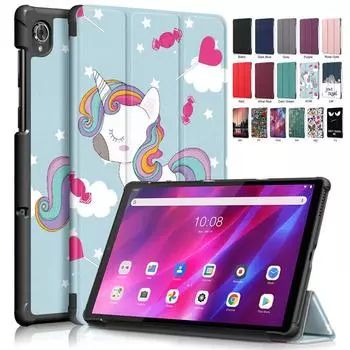 Кожаный чехол для Lenovo Tab K10 10,3 дюйма, магнитный смарт-чехол Funda для Lenovo Tab K 10 K10 2021 TB-X6C6 FX, защитный чехол For Lenovo Tab K10