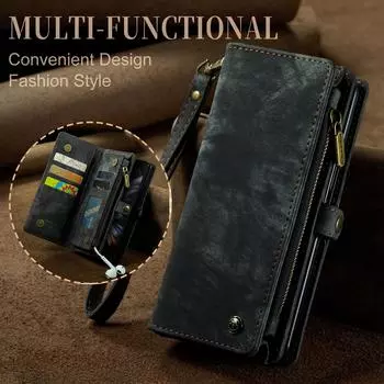 Кожаный чехол для мобильного телефона с отделениями для карт для Samsung Galaxy Z Fold 4 Fold4 5G Fold5 Fold 5 Zfold4 Zfold5, защитные чехлы для всего тела for Samsung Z Fold 4