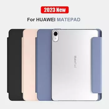 Кожаный чехол для планшета для Huawei MatePad 11 Air 11,5, чехол Matepad Pro 11 с держателем карандаша, чехол для Huawei MatePad Pro 10,8 Honor V6/V7 SE 10,4, чехол MatePad 11 2021 розовый