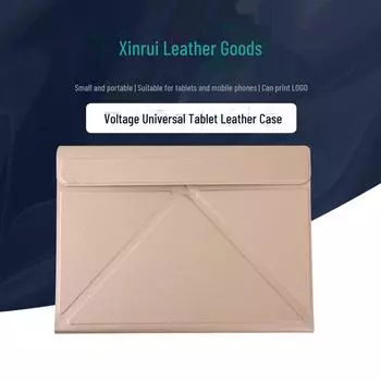 Кожаный чехол для планшета iPad с беспроводным Bluetooth-соединением: Защитный чехол Voltage Triangle для планшета. золотой