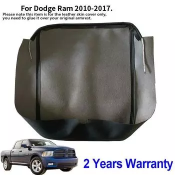 Кожаный чехол для подлокотника автомобиля для Dodge Ram 2002-2008 Аксессуары для интерьера Чехол для хранения подлокотника из кожи Восстановленная кожа