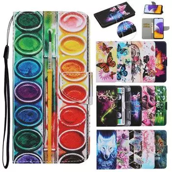 Кожаный чехол для Samsung Galaxy S21 S20 Fe S10 Plus Note 20 Ultra M11 M31 M31s S10e S20 + S21 + чехол для телефона For M31S