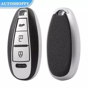 Кожаный чехол для смарт-ключа из ТПУ для Suzuki Baleno Ertiga Ciaz Ignis Kizashi Swift SX4 S-cross Vitars, защитный брелок A Style красный