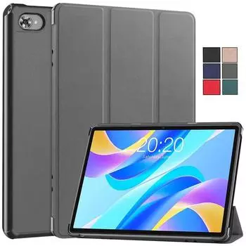 Кожаный чехол для Teclast M40 Plus Pro P30s P40HD T50 Pro, чехол с откидной подставкой Smart Folio Tablet для Teclast M40 Plus P30s T50, противоударный чехол для детей For Teclast M40 Plus розового золота