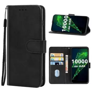 Кожаный чехол для телефона OUKITEL K15 Plus For OUKITEL K15 Plus синий