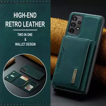 Кожаный чехол для телефона с функцией подставки для Samsung Galaxy A13 4g A 13 5g A52s A53 A73 A33 A23 A52, держатель для карт, чехол для мобильного телефона for Galaxy A52 4G кофейный